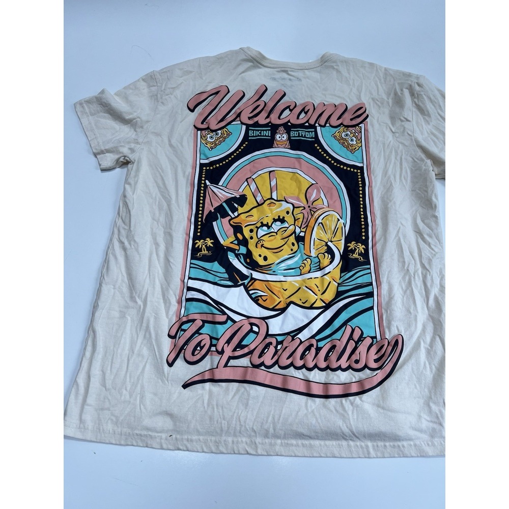 Nickelodeon Spongebob SquarePants T-Shirt Mens 2XL